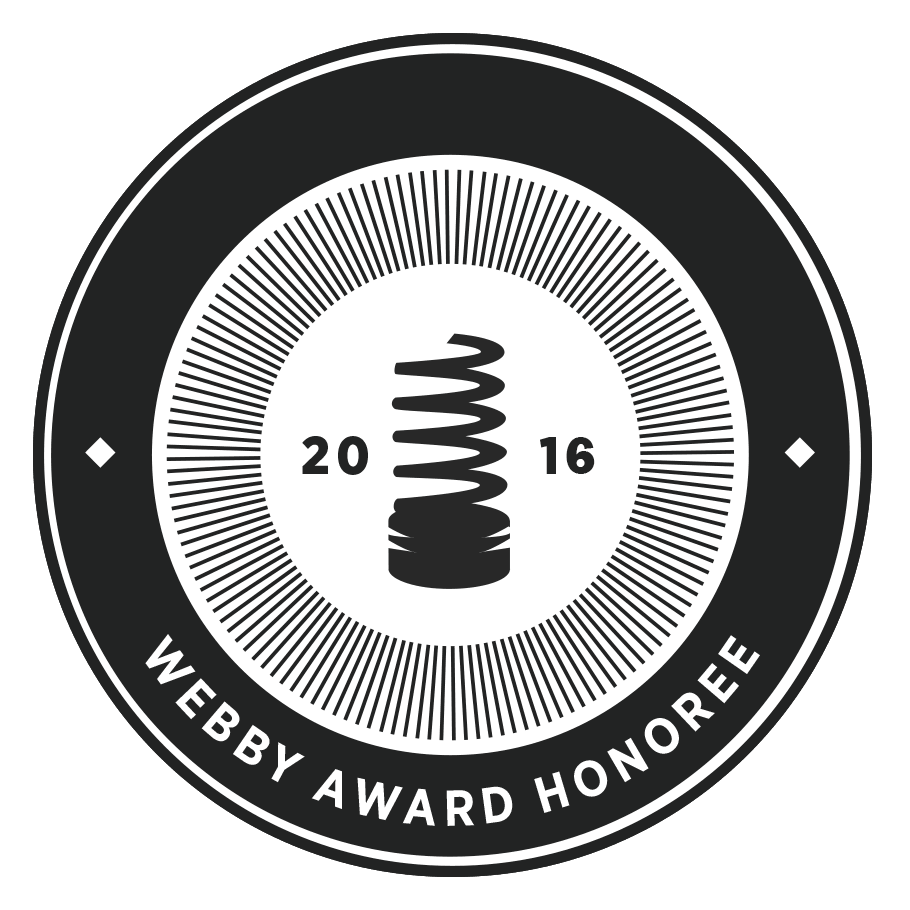 Webby Award Honeree 2016