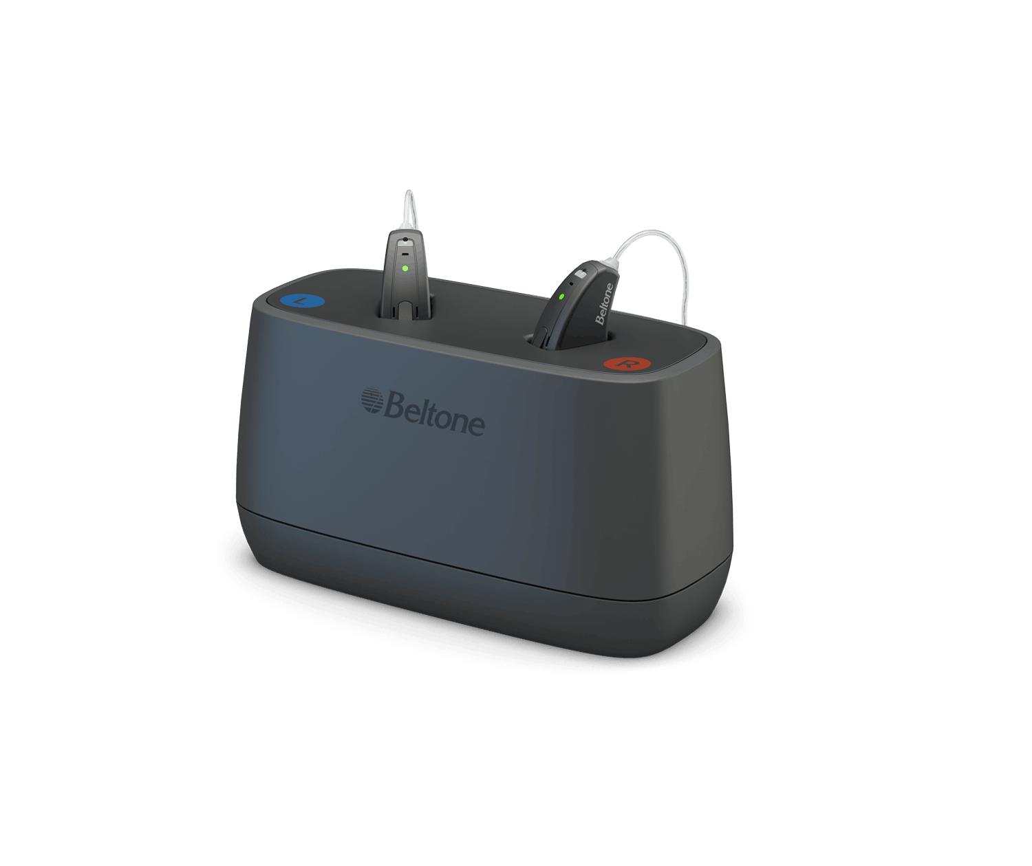 affordable hearing aids with charger that offers rechargeability option by Beltone