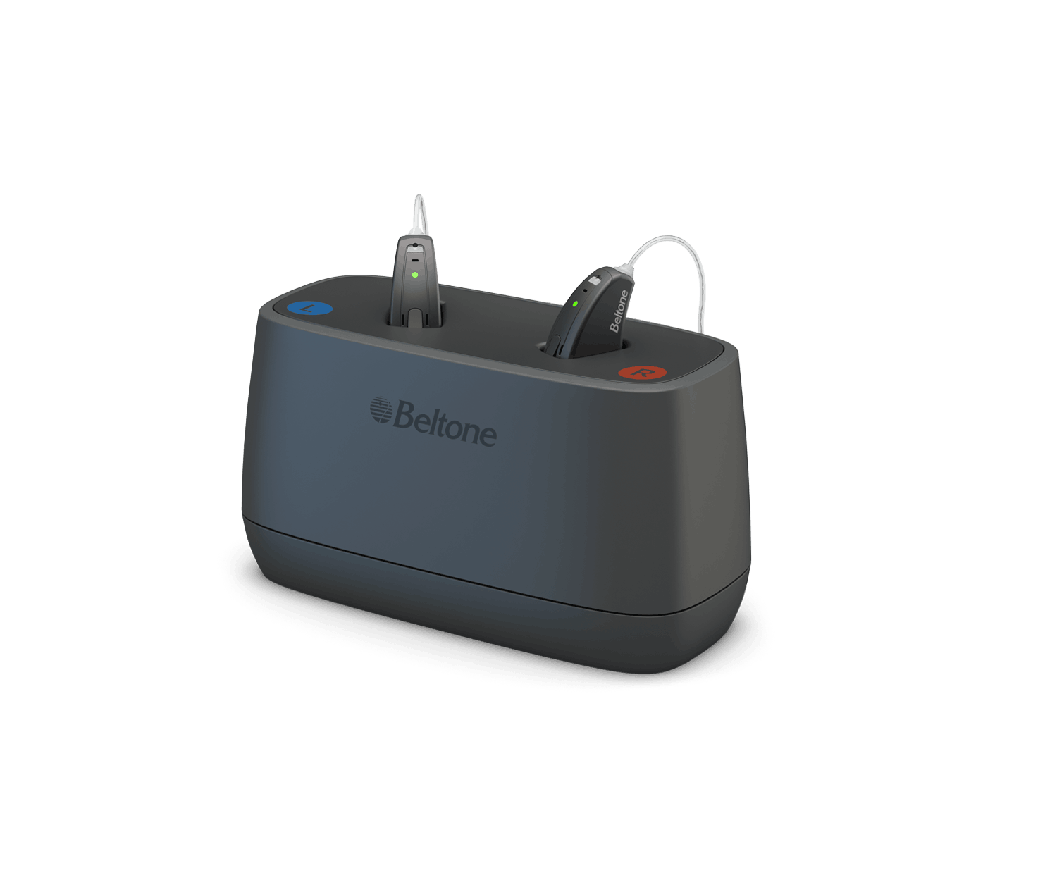 affordable hearing aids with charger that offers rechargeability option by Beltone