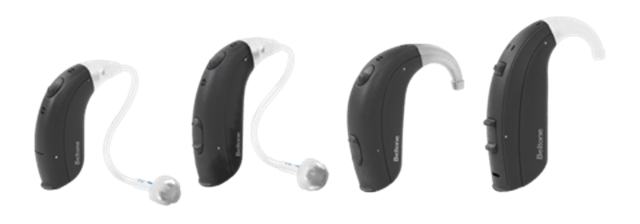 Behind-in-Ear hearing aid style available for affordable hearing aids - Beltone