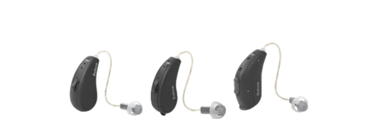 Receiver-in-Ear hearing aid style available for affordable hearing aids - Beltone