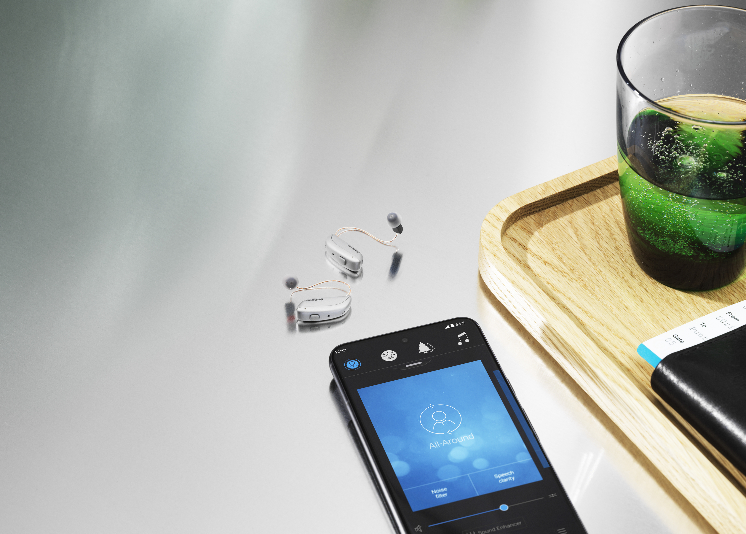 Hearmax app available in Beltone Rely hearing aid