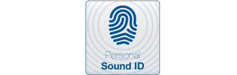 Logotipo de Sonido Personal ID de Beltone Boost Max.