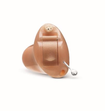 Audífono intrauricular a medida CIC